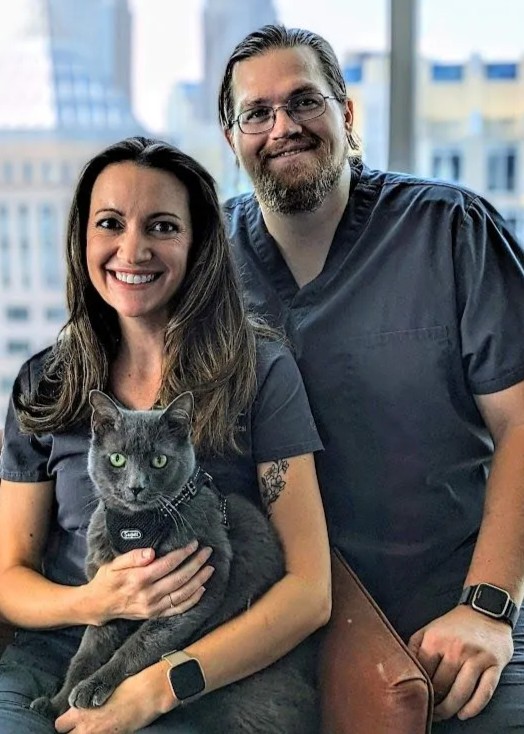 Jen and Ross Larson, DVM